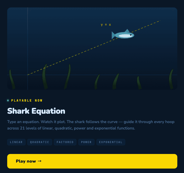Shark Equation